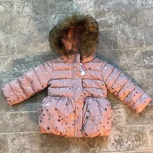 ⭐️Size 18-24Months Girls Star 🌟 Winter Jacket!